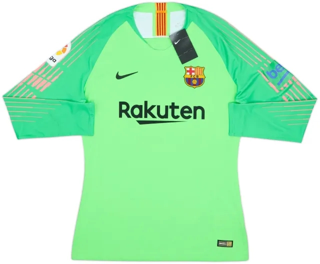 2018-19 Barcelona Authentic GK Shirt (L)