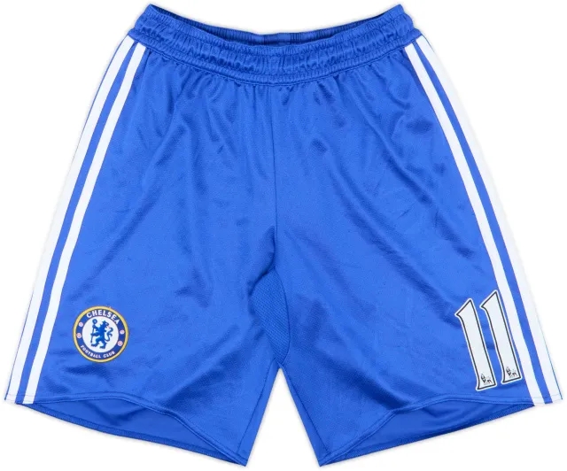 2008-09 Chelsea Home Shorts #11 (Drogba) - 8/10 - (S)