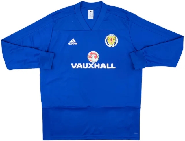 2017-18 Scotland adidas Drill Top - 10/10 - (XL)