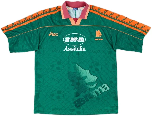 1995-96 Roma Third Shirt - 8/10 - (XL)