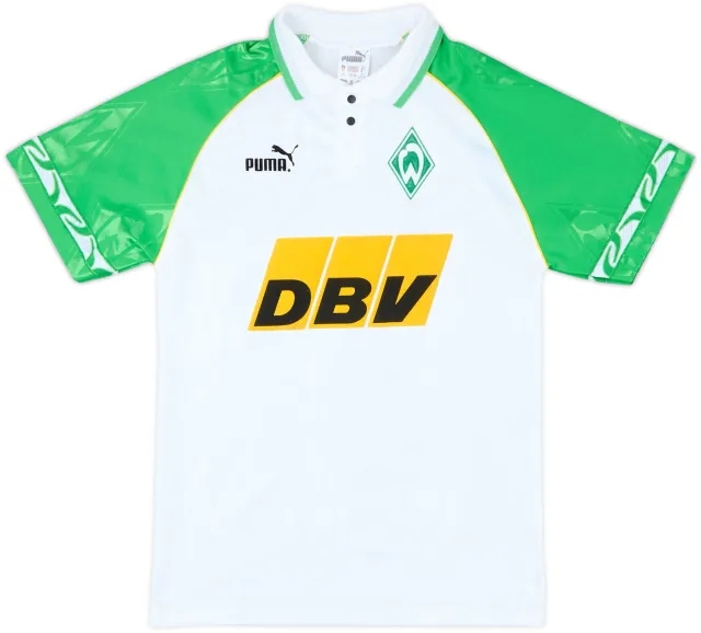 1995-96 Werder Bremen Home Shirt - 8/10 - (XS)