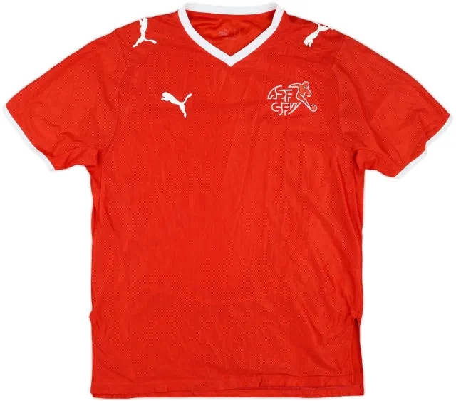2008-10 Switzerland Home Shirt - 8/10 - (M)