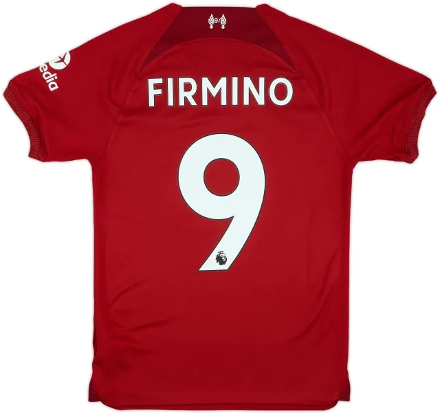 2022-23 Liverpool Home Shirt Firmino #9 - 8/10 - (XS)
