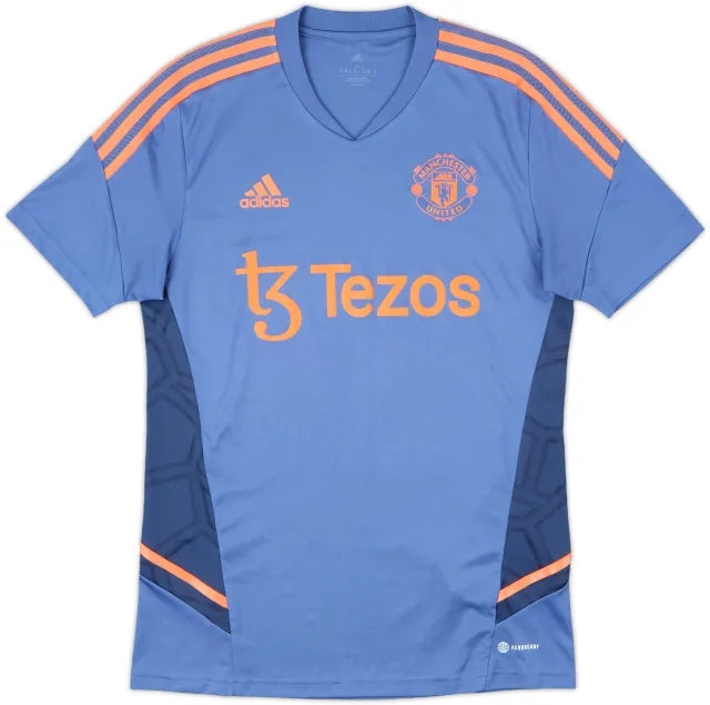 2022-23 Manchester United adidas Training Shirt - 9/10 - (M)