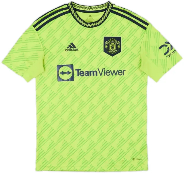 2022-23 Manchester United Third Shirt - 10/10 - (XL.Boys)