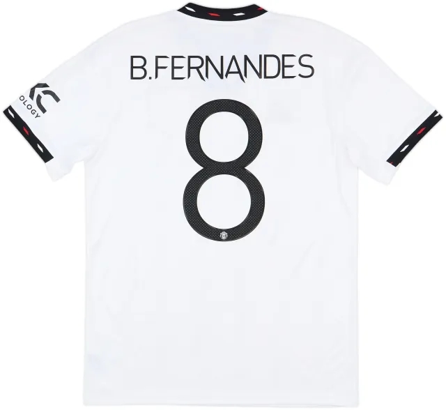 2022-23 Manchester United Away Shirt B.Fernandes #8 - 10/10 - (M)