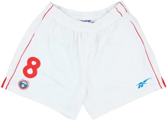 1996-98 Russia Player Issue Home Shorts #8