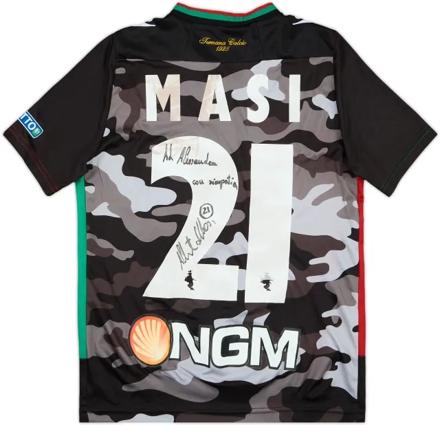 2014-15 Ternana Signed Third Shirt Masi #21 - 6/10 - (L. Boys)