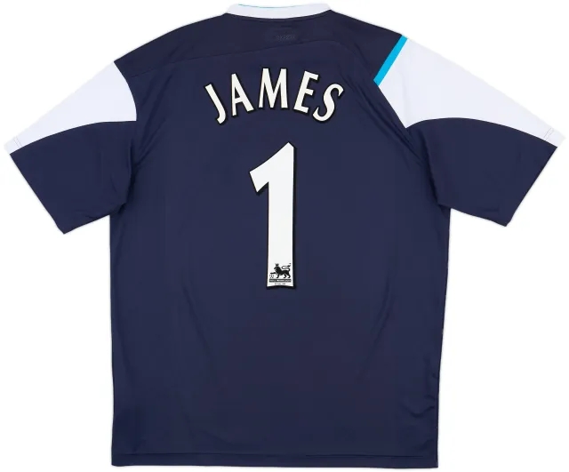 2005-06 Manchester City Away Shirt James #1 - 8/10 - (L)
