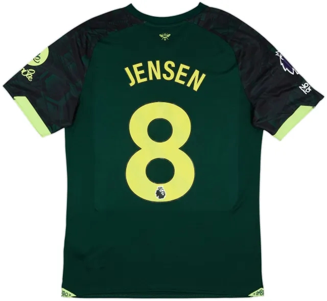 2024-25 Brentford Match Issue Third Shirt Jensen #8