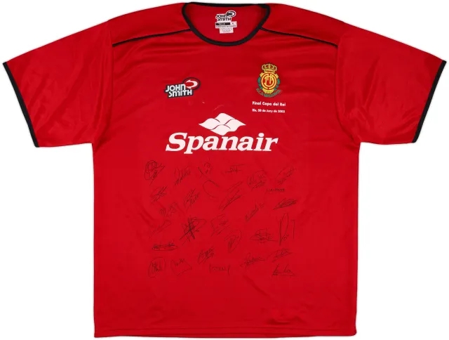 2002-03 Mallorca 'Squad Signed' Home Shirt - 7/10 - (XL)