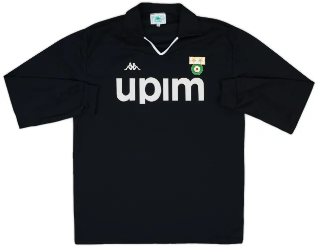1990-91 Juventus Away L/S Shirt #3 - 7/10 - (XL)