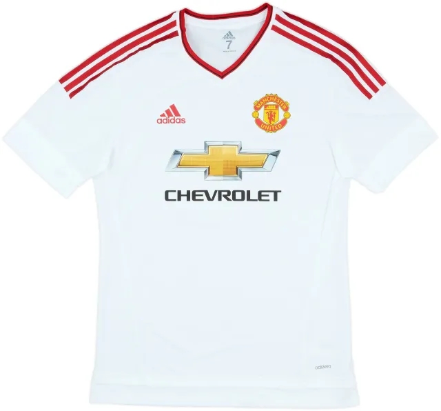 2015-16 Manchester United Match Issue Away Shirt #10