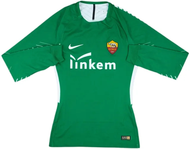 2017-18 Roma Match Issue GK Shirt #23