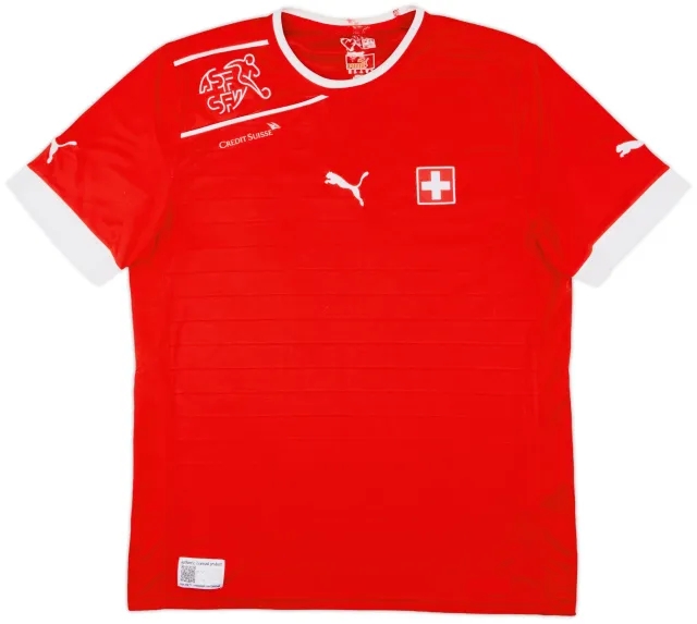 2012-13 Switzerland Home Shirt - 8/10 - (XL)