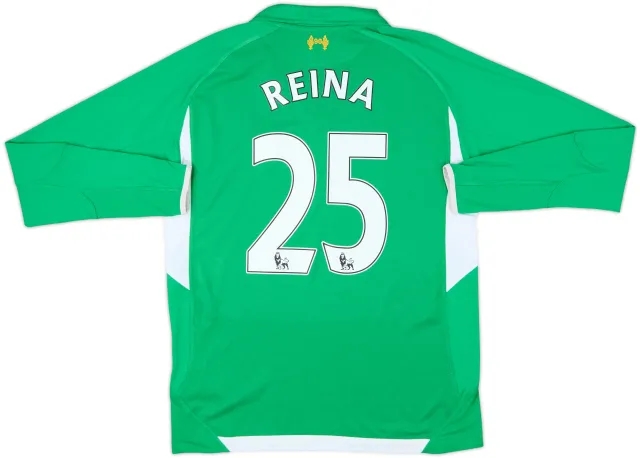 2012-13 Liverpool GK Shirt Reina #25 - 9/10 - (S)