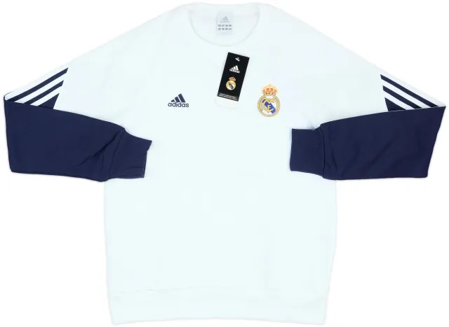 2007-08 Real Madrid adidas Sweat Top (S)