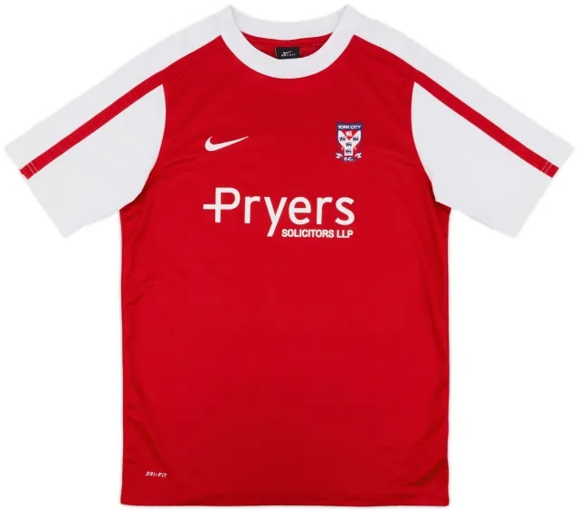 2010-11 York City Home Shirt - 7/10 - (XL.Boys)