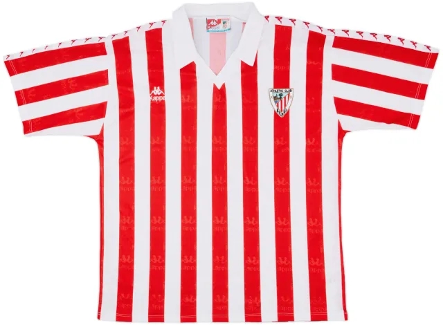 1991-93 Athletic Bilbao Home Shirt - 8/10 - (XL)