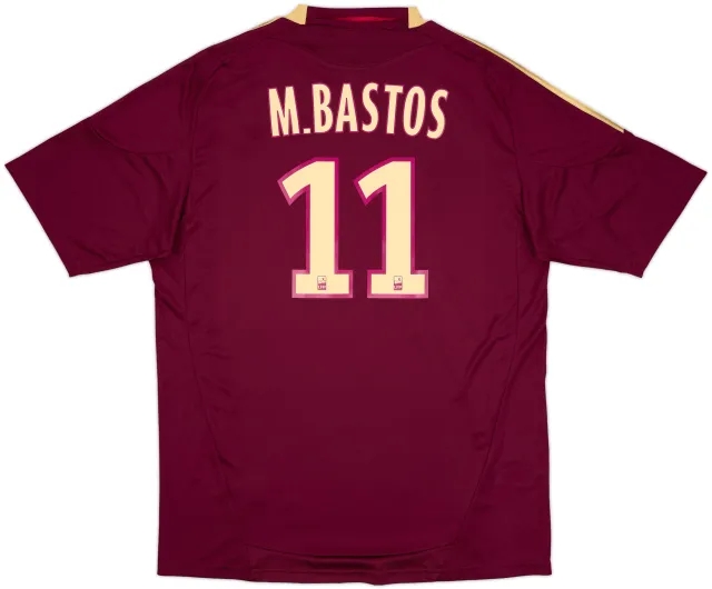 2010-11 Lyon Away Shirt M.Bastos #11 (XL)