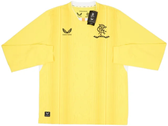 Castore Rangers Mens LS Goalkeeper Home Shirt 2021/22