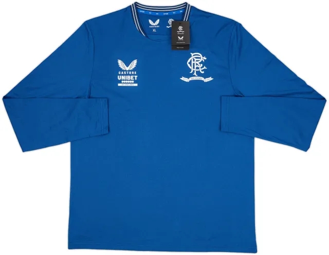 2021-22 Rangers Castore '150 Years Anniversary' Travel L/S Tee (XL)
