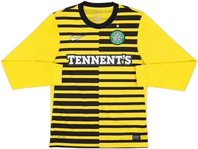 2011-12 Celtic Third L/S Shirt - 8/10 - (S)