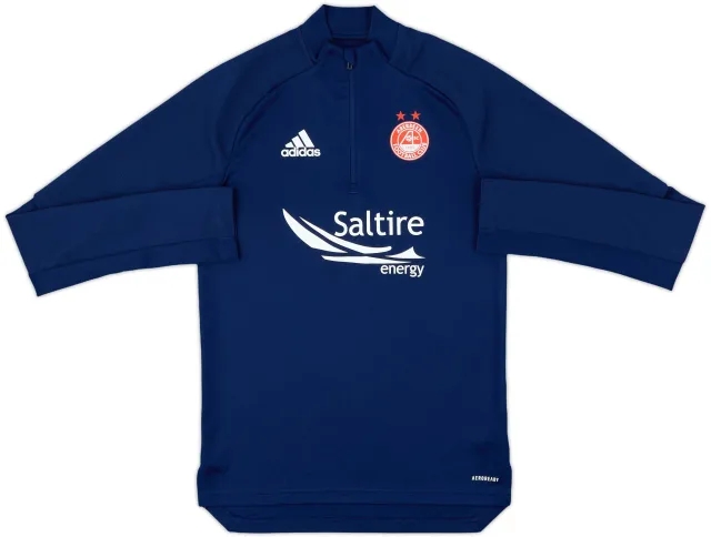 2020-21 Aberdeen adidas 1/4 Zip Training Top - 8/10 - (XS)