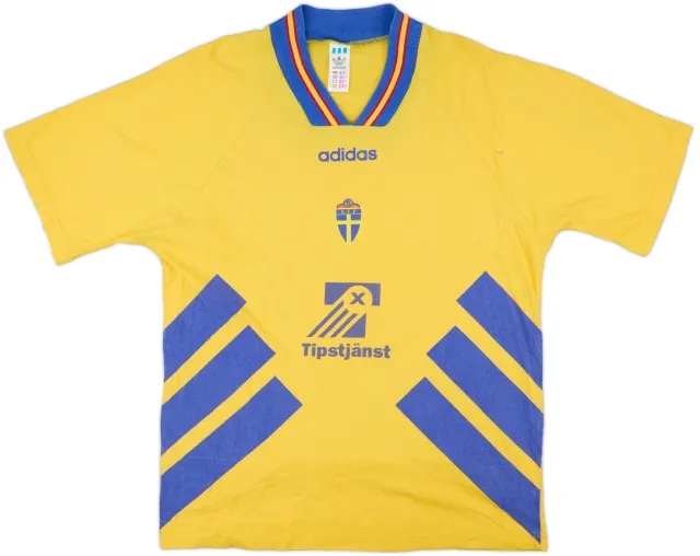 1994 Sweden adidas Cotton Tee - 8/10 - (M)