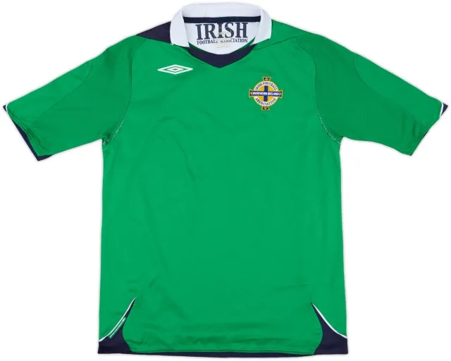 2006-08 Northern Ireland Home Shirt - 8/10 - (L.Boys)