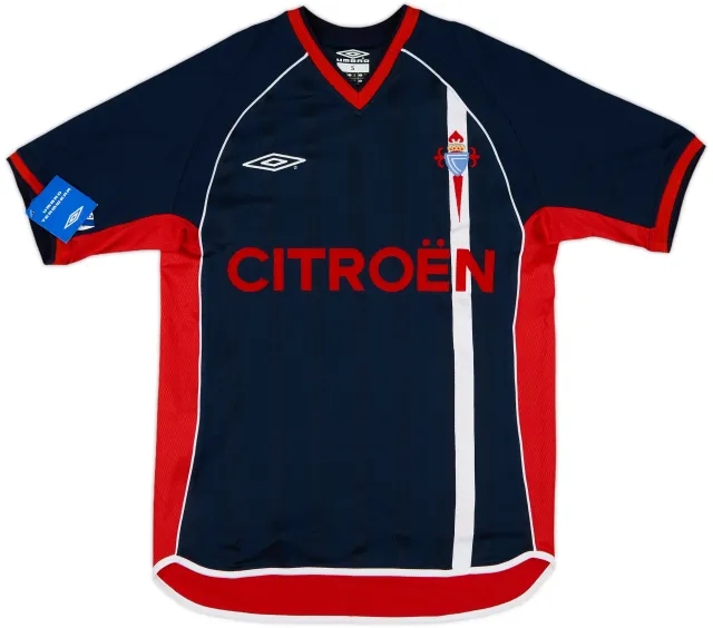 2001-02 Celta Vigo Away Shirt (S)