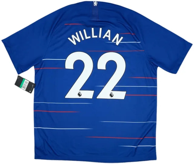 2018-19 Chelsea Home Shirt Willian #22 (XL)