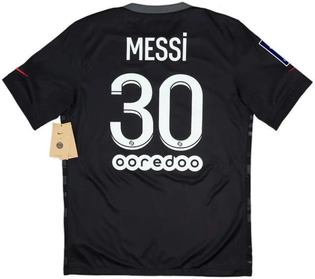2021-22 Paris Saint-Germain Third Shirt Messi #30 (M)