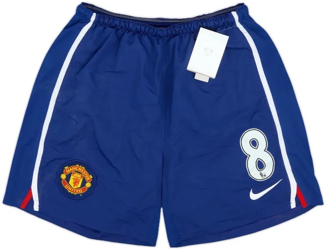 2008-09 Manchester United Away Shorts #8 (Anderson) (S)