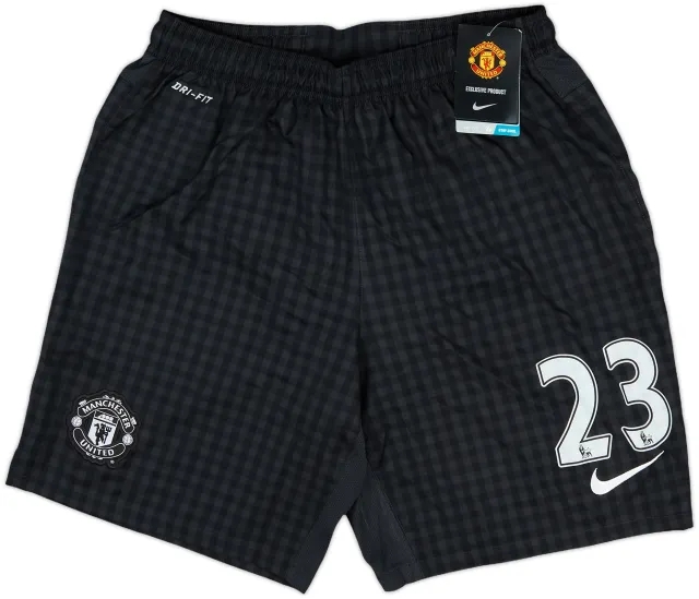 2012-13 Manchester United Away Shorts #23 (Cleverley) (L)