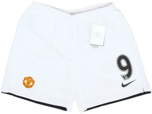 2007-09 Manchester United Home Shorts #9 (Saha) (L.Boys)