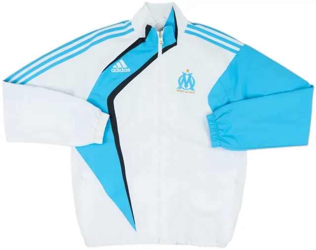2009-10 Marseille adidas Track Jacket - 9/10 - (S)
