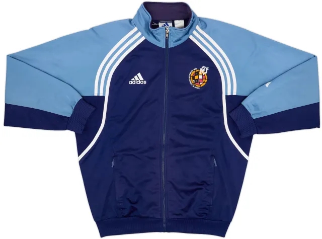 1999-00 Spain adidas Track Jacket - 8/10 - (L)