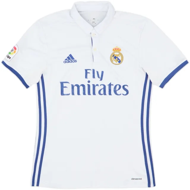 2016-17 Real Madrid Home Shirt - 5/10 - (S)