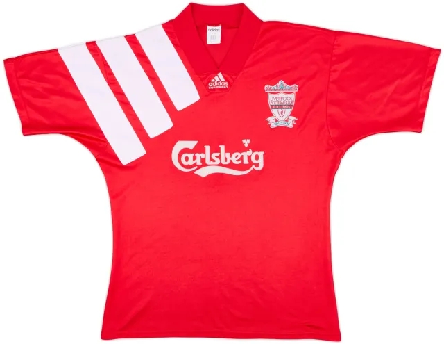 1992-93 Liverpool Centenary Home Shirt - 8/10 - (L)