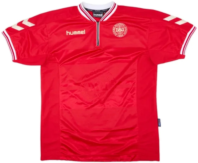 2000-02 Denmark Home Shirt - 7/10 - (XL)