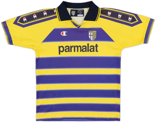 1999-00 Parma Home Shirt - 9/10 - (L.Boys)
