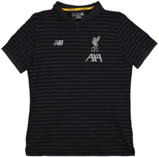 2018-19 Liverpool New Balance Polo Shirt - 9/10 - (XL)