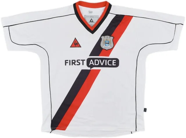 2002-03 Manchester City Away Shirt - 10/10 - (M.Boys)