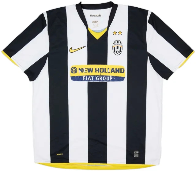 2008-09 Juventus Home Shirt Amauri #8 - 6/10 - (L)