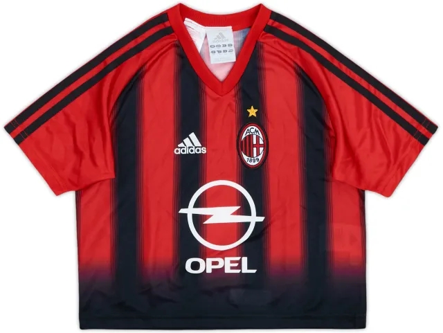 2004-05 AC Milan Home Shirt - 10/10 - (4-5 Years)