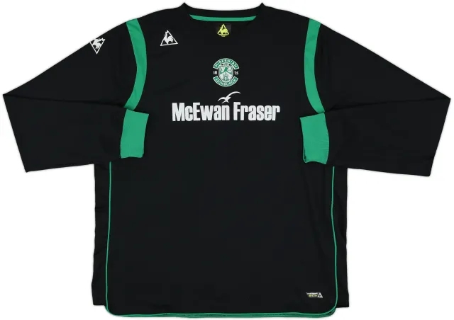 LeCoqSportif Hibernian Mens LS Goalkeeper Home Shirt 2008/09