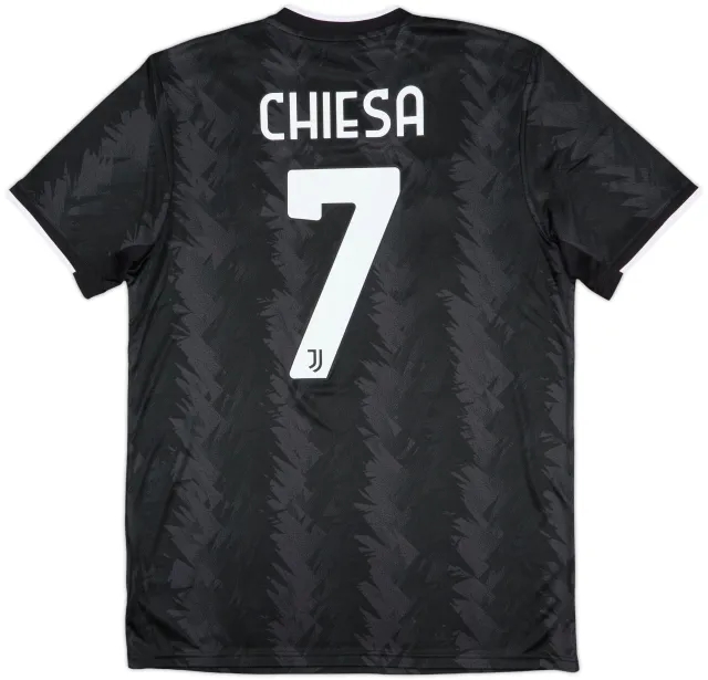 2022-23 Juventus Away Shirt Chiesa #7 - 10/10 - (L)