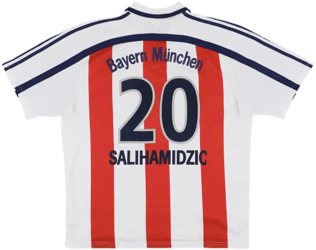 adidas Bayern Munich Mens SS Away Shirt 2000/01