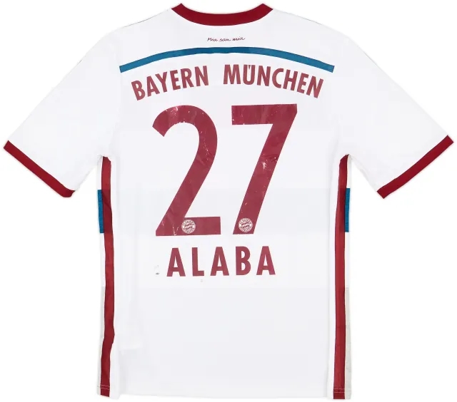 adidas Bayern Munich Boys SS Away Shirt 2014/15
